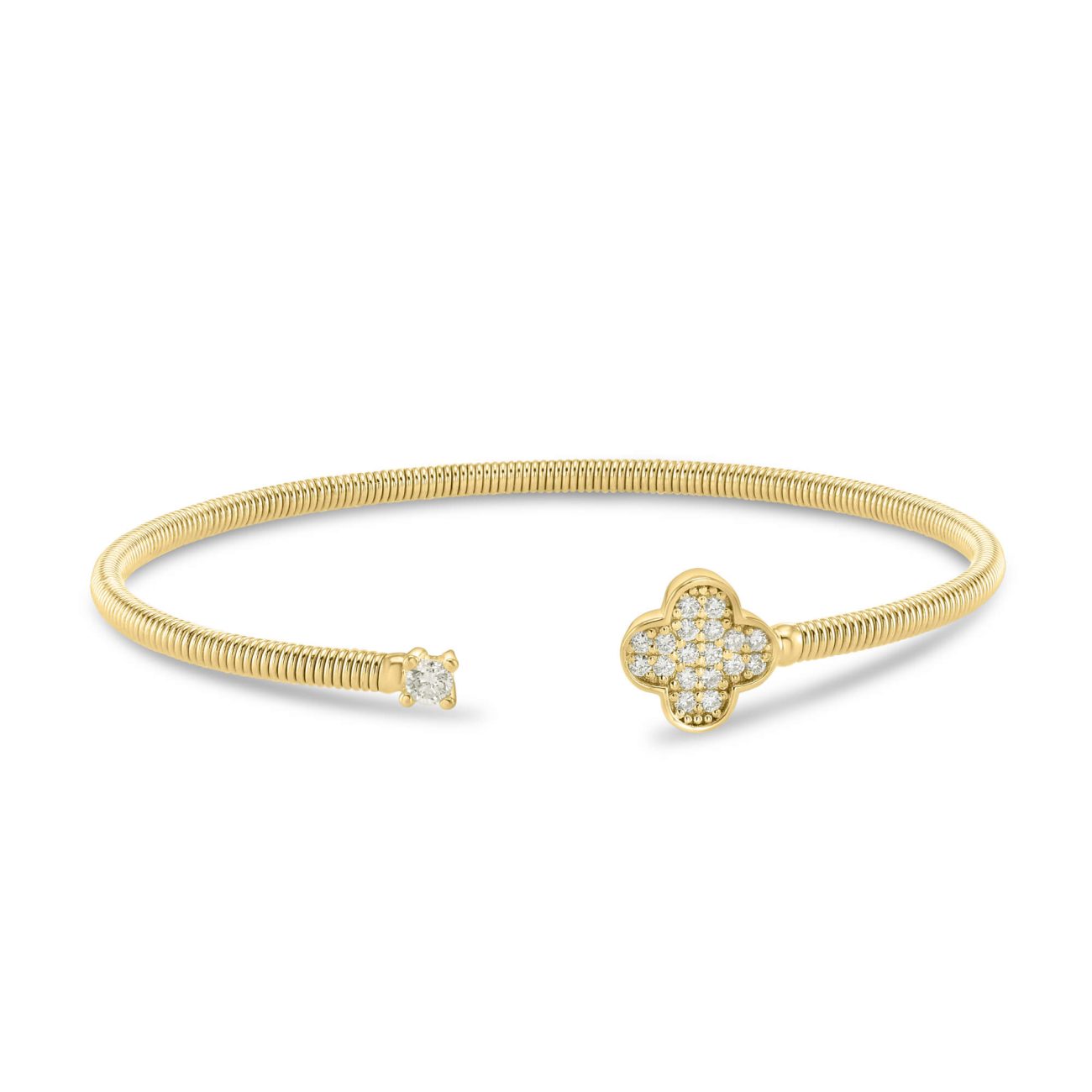 Alternative view of צמיד יהלומי מעבדה קשיח LARA