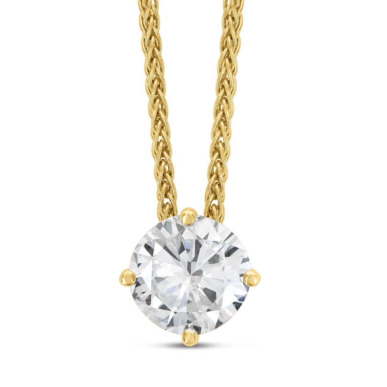 Alternative view of שרשרת יהלום טבעי CARRY