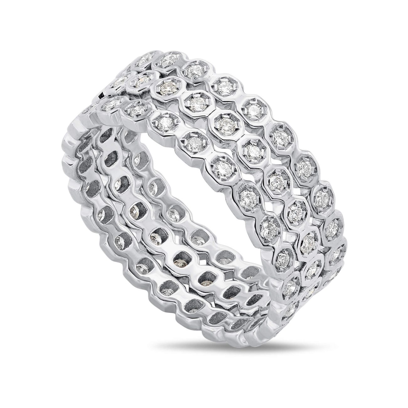 Alternative view of טבעות יהלומי מעבדה TAYLOR