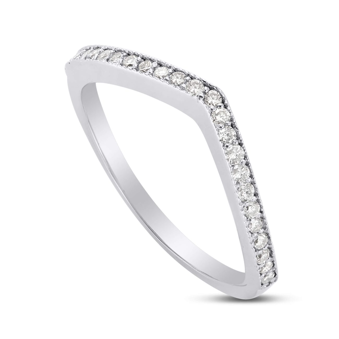 Alternative view of טבעת מעוצבת יהלומי מעבדה MAAYAN