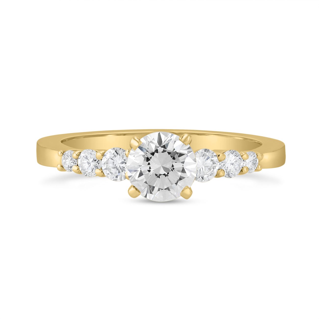 Alternative view of טבעת אירוסין DORON (יהלום מעבדה)