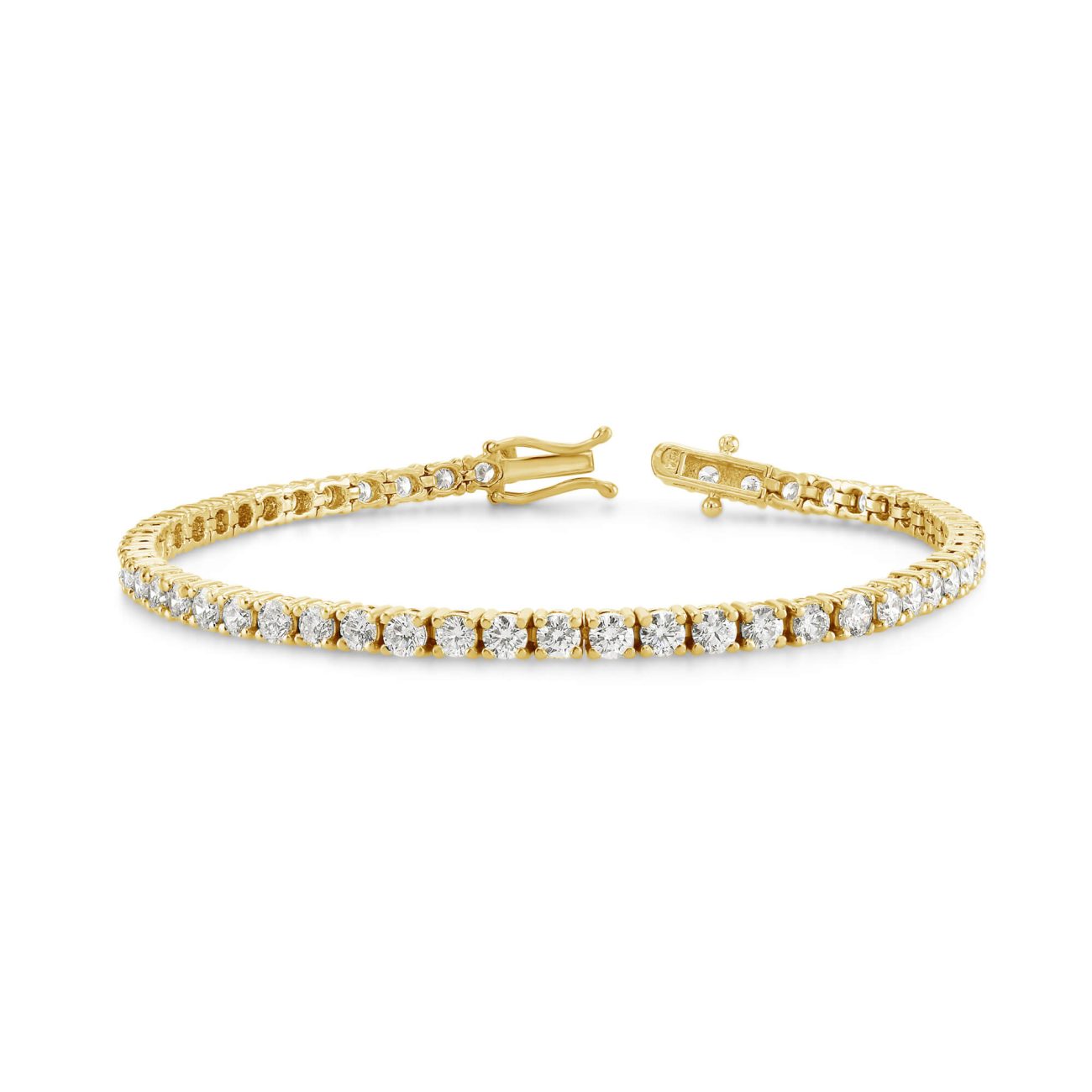 Alternative view of צמיד טניס יהלומי מעבדה ALICE Junior