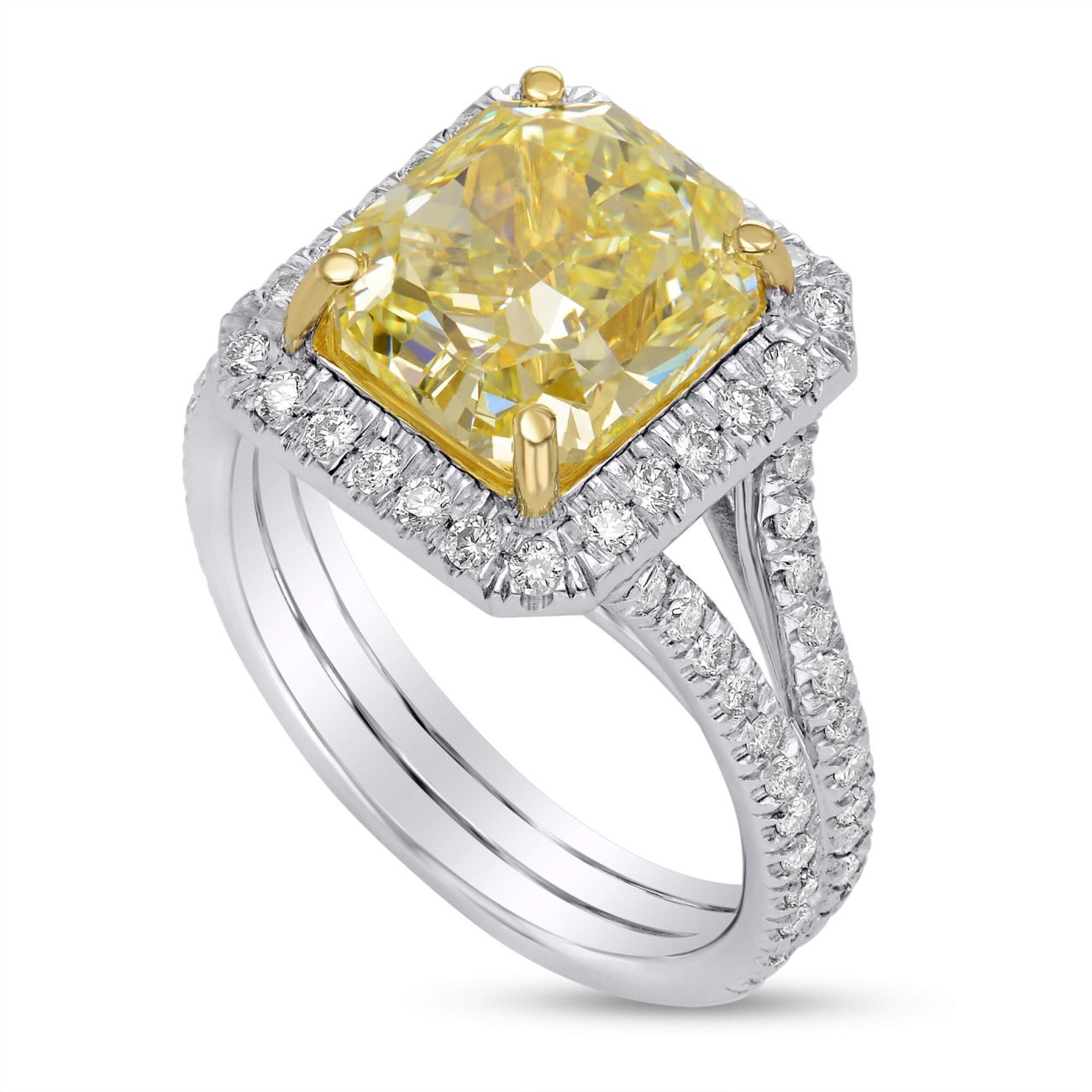 Alternative view of טבעת אירוסין יהלומי מעבדה TAMARA