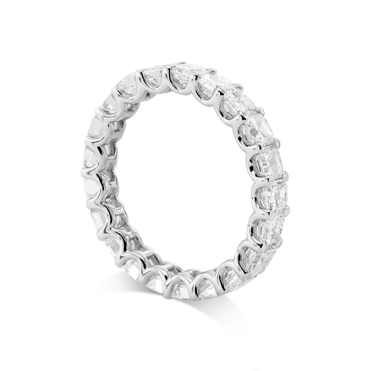 Alternative view of טבעת איטרניטי יהלומים טבעיים ALPHA