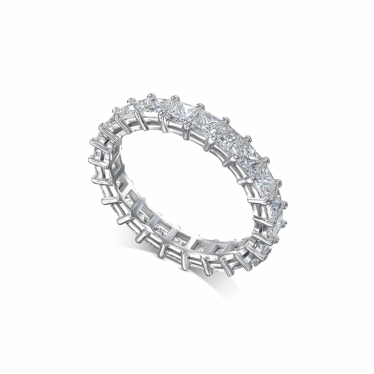 טבעת אינטרנטי זהב לבן